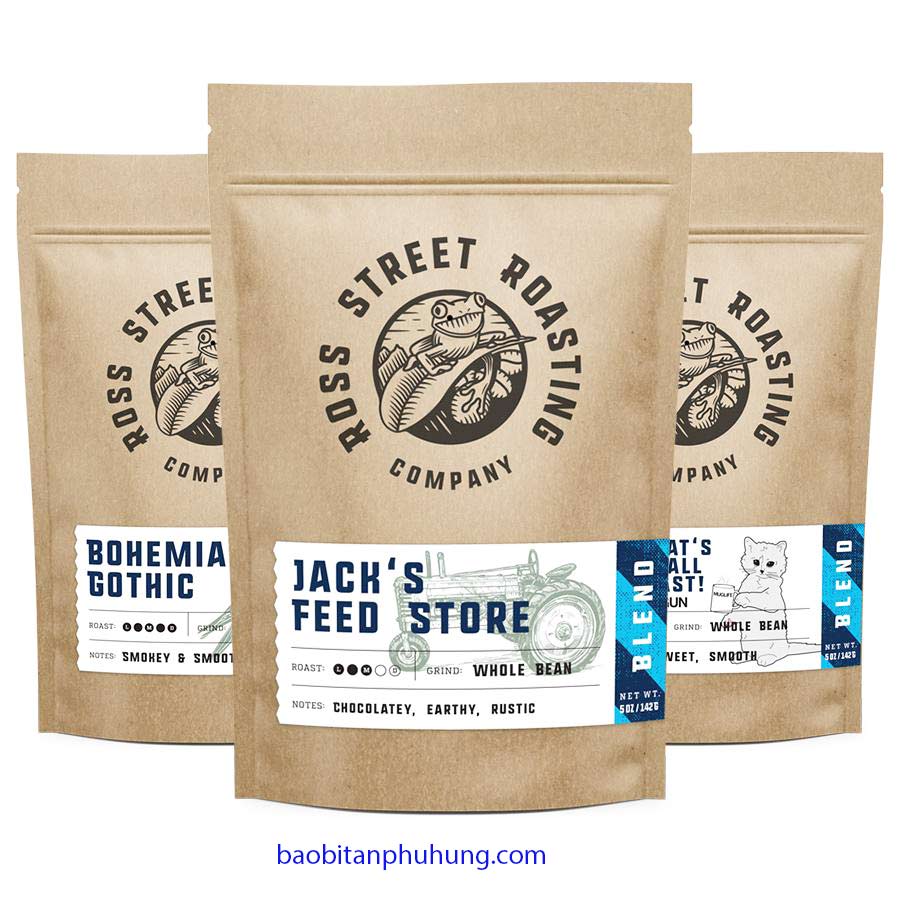 bao bì cà phê