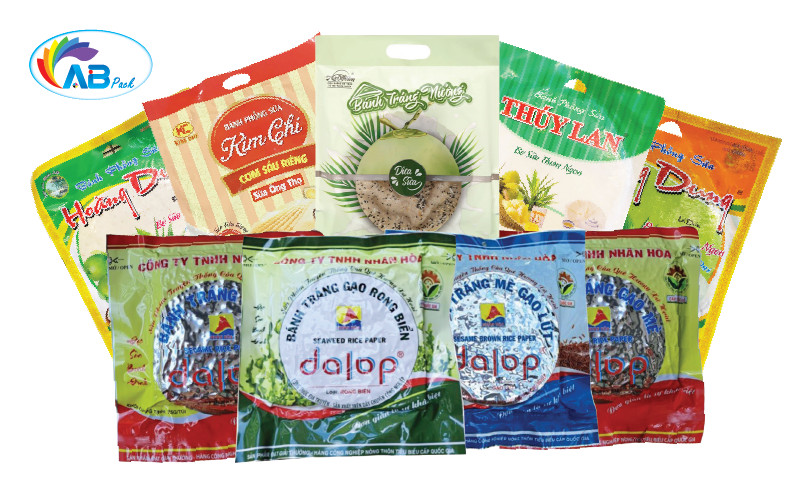 túi bánh tráng in ống đồng